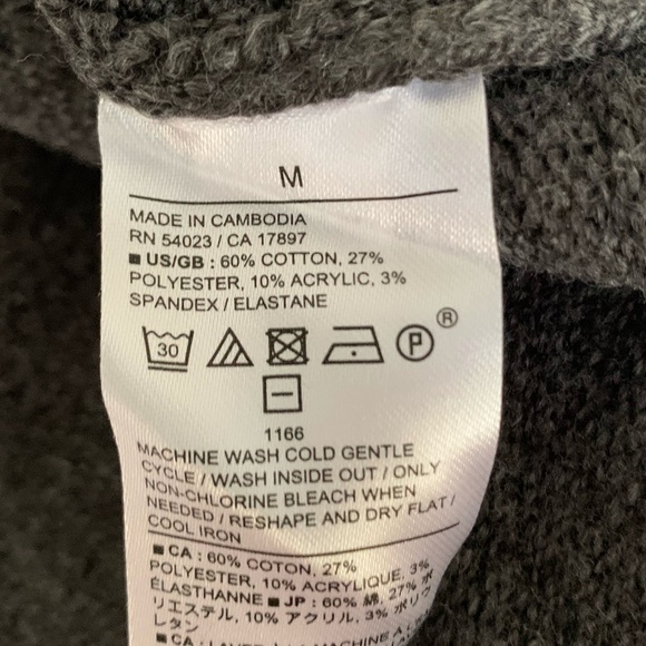 Banana Republic dark gray knit mock neck sweater dress - Picture 9 of 10